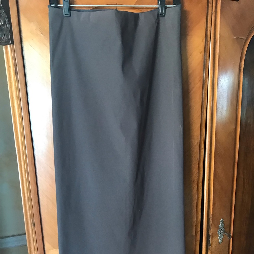Christa De Carouge grey stretch pencil skirt